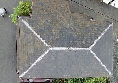 伊勢原市にて屋根・外壁の現地調査を行いました。